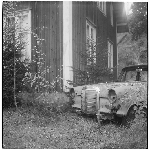 Bilkyrkogården. Båstnäs, Värmland. Oktober 2015.