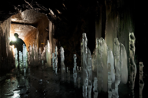 Utlastningstunneln. Ludvika, Dalarna. December 2010.